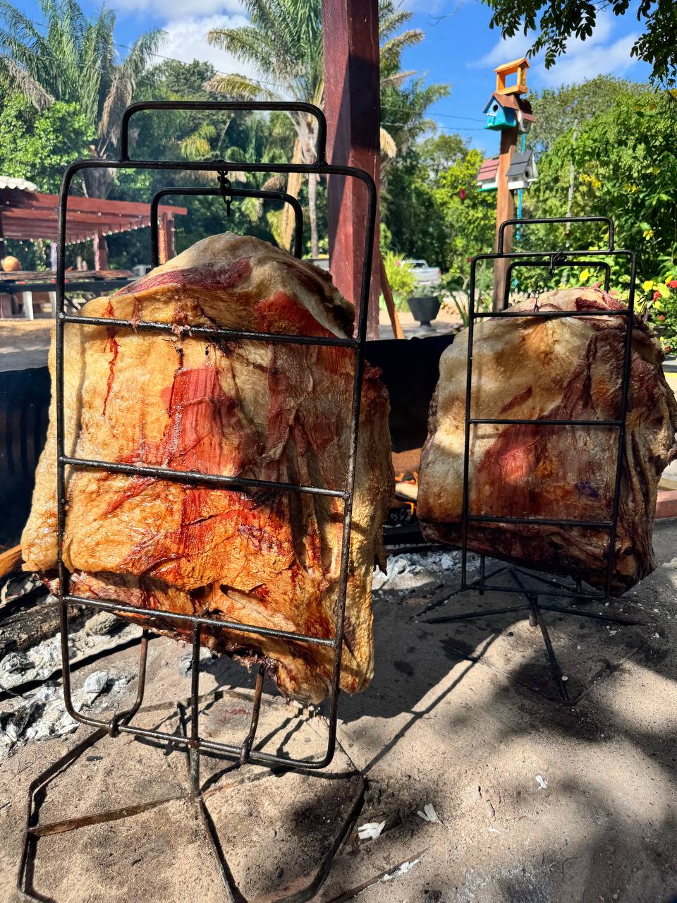 Duas Costelas no Fogo de Chão